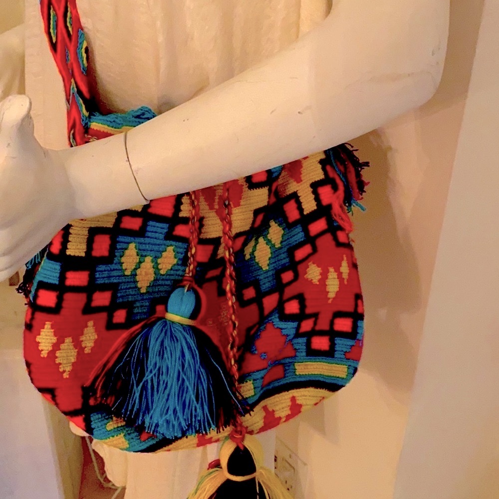 New Mochila beach bags! Made by women in Columbia